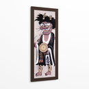 Otsu-e: Oración de un demonio a Buda | Cuadro decorativo de Canvas Lab