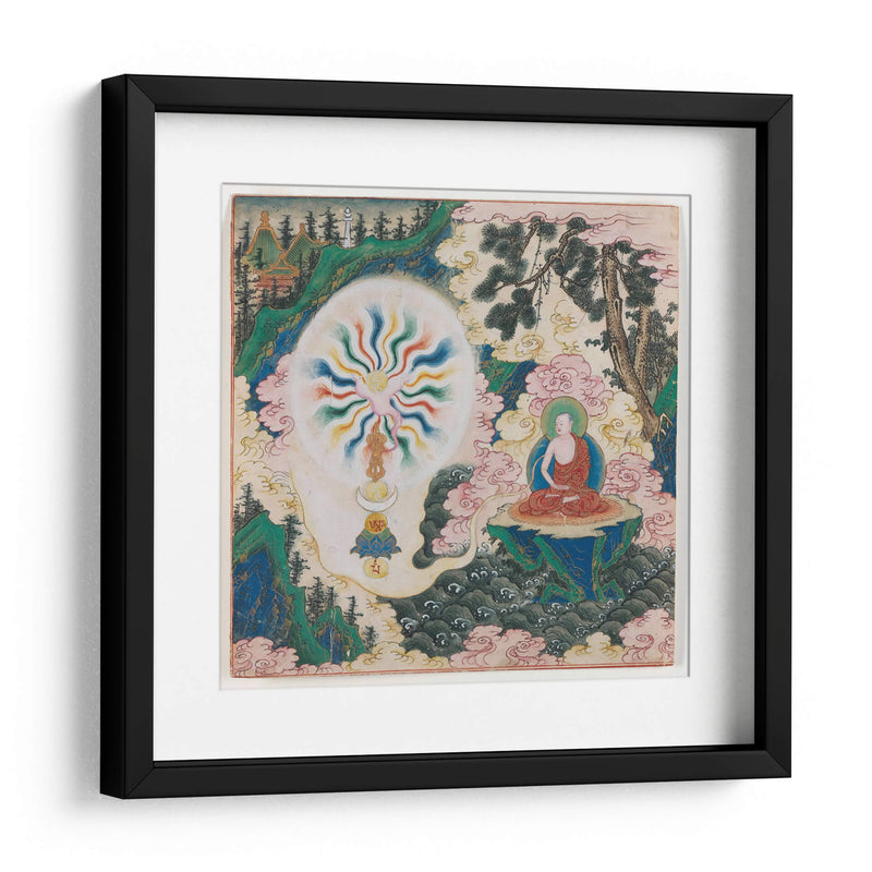 Sarvavid Vairocana Mandala, proceso de meditación | Cuadro decorativo de Canvas Lab