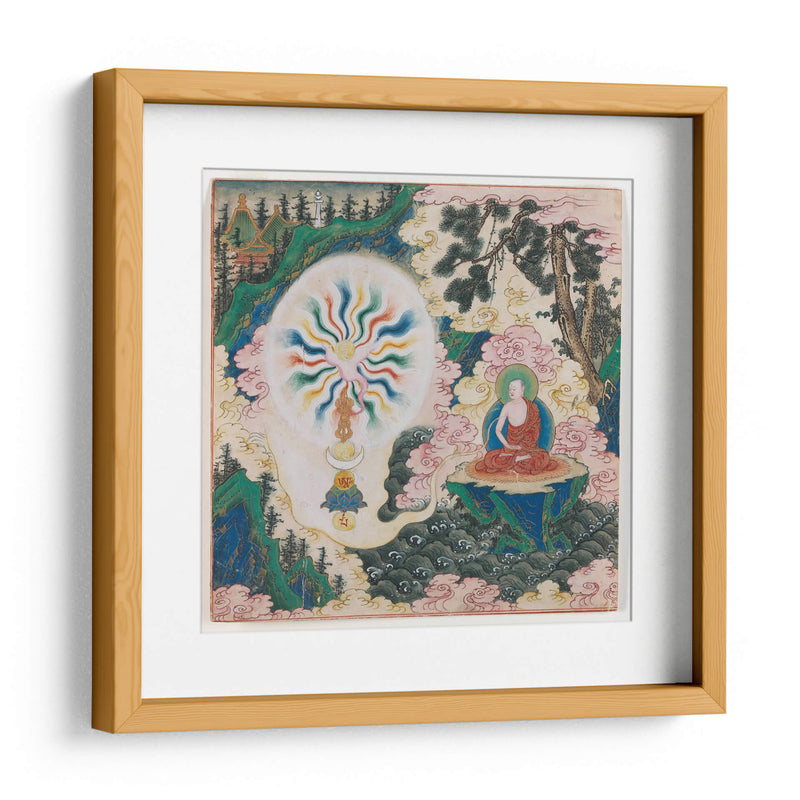 Sarvavid Vairocana Mandala, proceso de meditación | Cuadro decorativo de Canvas Lab