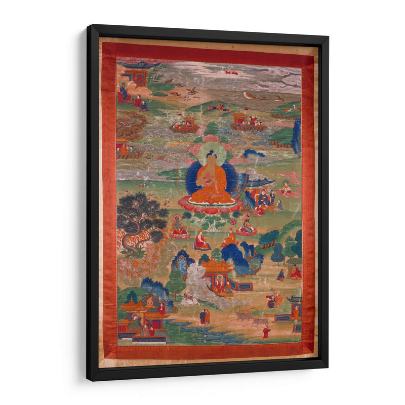 Historias anteriores del nacimiento del Buda | Cuadro decorativo de Canvas Lab