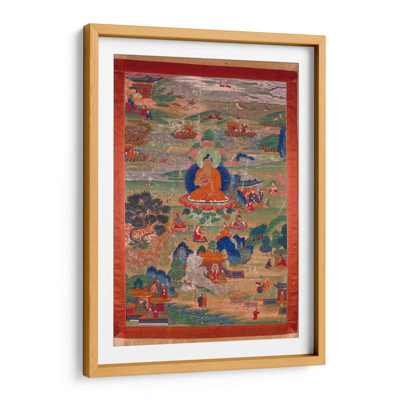 Historias anteriores del nacimiento del Buda | Cuadro decorativo de Canvas Lab