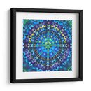 Mandala azulada | Cuadro decorativo de Canvas Lab