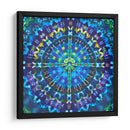 Mandala azulada | Cuadro decorativo de Canvas Lab