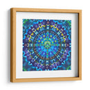 Mandala azulada | Cuadro decorativo de Canvas Lab