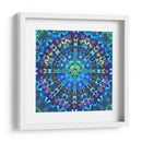 Mandala azulada | Cuadro decorativo de Canvas Lab