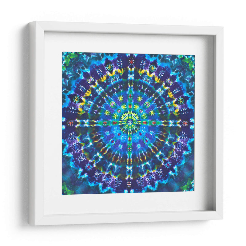 Mandala azulada | Cuadro decorativo de Canvas Lab