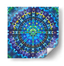 Mandala azulada | Cuadro decorativo de Canvas Lab