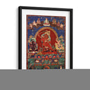 Yamari rojo flanqueado por Virupa y Dombi Heruka | Cuadro decorativo de Canvas Lab