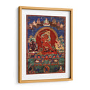 Yamari rojo flanqueado por Virupa y Dombi Heruka | Cuadro decorativo de Canvas Lab