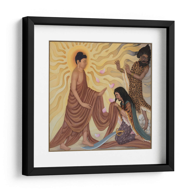 Salvando a Angulimalya | Cuadro decorativo de Canvas Lab