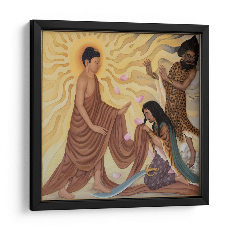 Salvando a Angulimalya | Cuadro decorativo de Canvas Lab