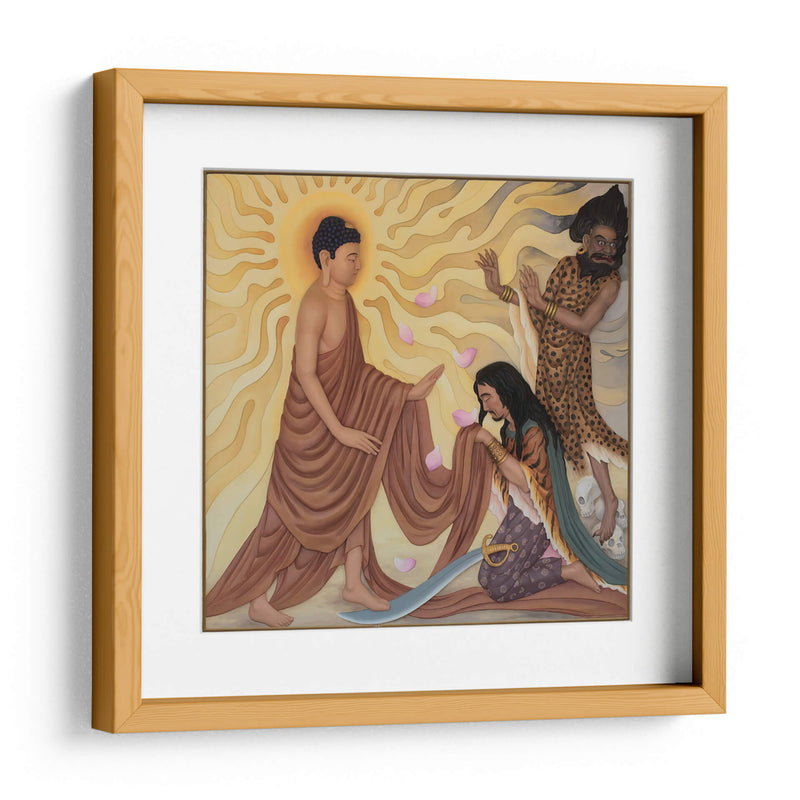 Salvando a Angulimalya | Cuadro decorativo de Canvas Lab