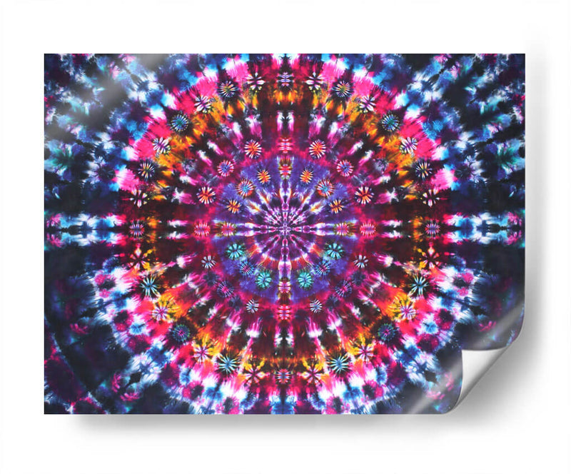 Mandala con morado y rosa | Cuadro decorativo de Canvas Lab