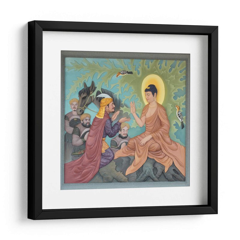 Sentado en el camino para salvar a su clan | Cuadro decorativo de Canvas Lab