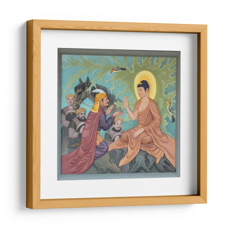 Sentado en el camino para salvar a su clan | Cuadro decorativo de Canvas Lab