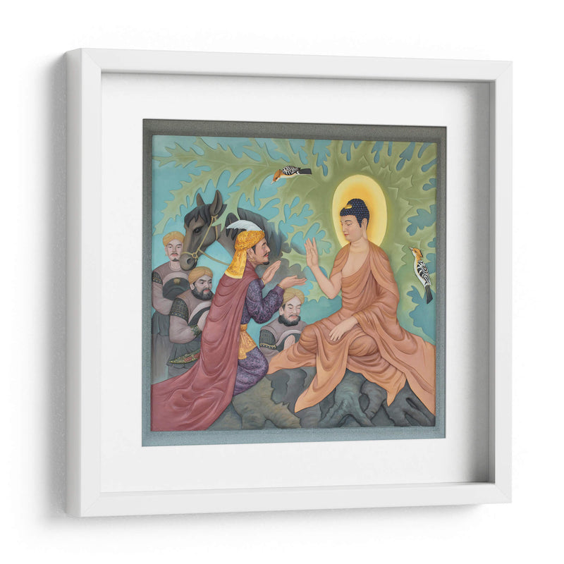 Sentado en el camino para salvar a su clan | Cuadro decorativo de Canvas Lab