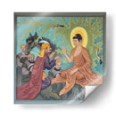 Sentado en el camino para salvar a su clan | Cuadro decorativo de Canvas Lab