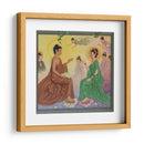 Enseñando el Dharma a su madre | Cuadro decorativo de Canvas Lab