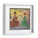 Enseñando el Dharma a su madre | Cuadro decorativo de Canvas Lab