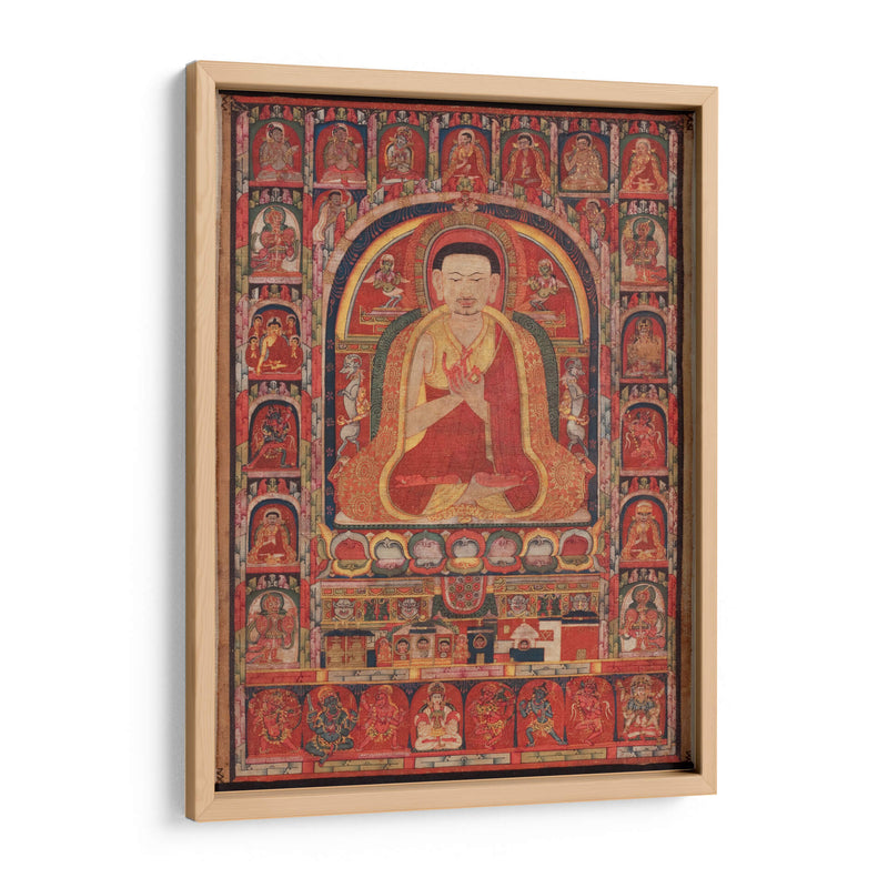El lama budista Tashipel | Cuadro decorativo de Canvas Lab