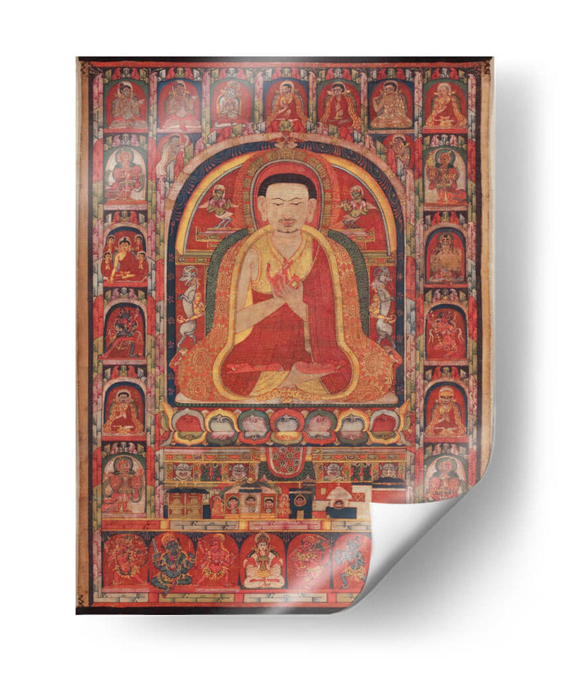 El lama budista Tashipel | Cuadro decorativo de Canvas Lab