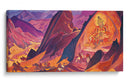 El mando de Rigden Jyepo - Nicholas Roerich | Cuadro decorativo de Canvas Lab
