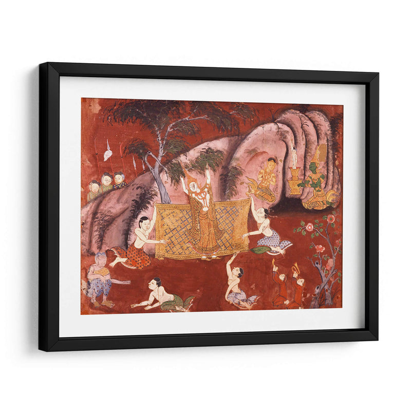 La vida de Buda | Cuadro decorativo de Canvas Lab