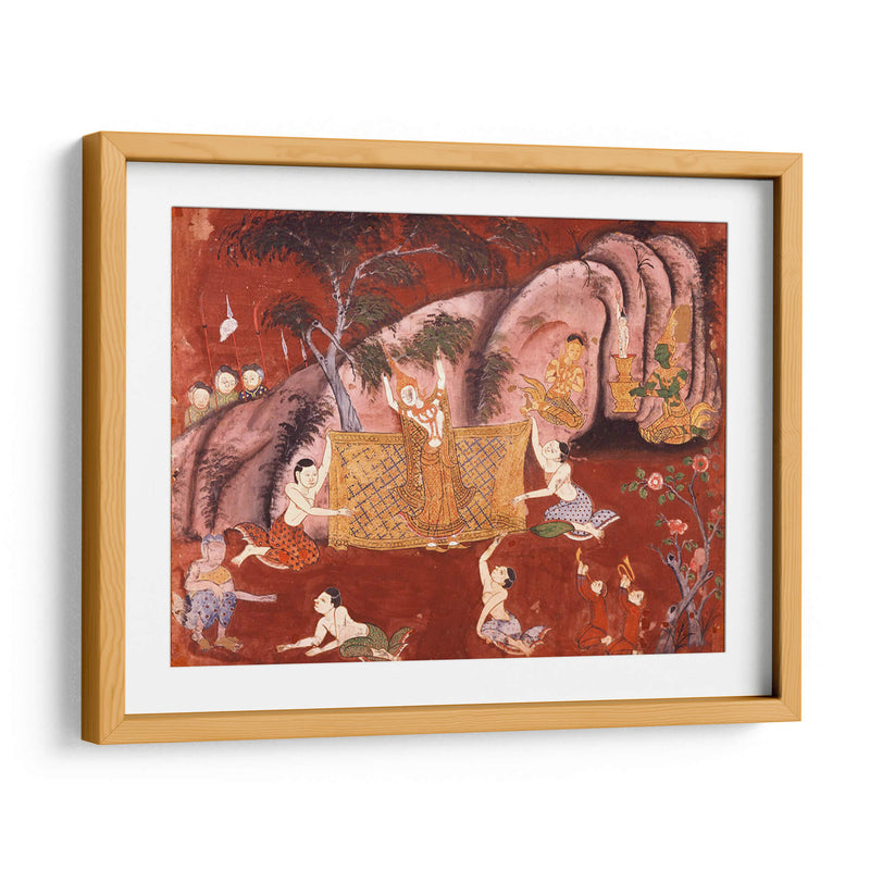 La vida de Buda | Cuadro decorativo de Canvas Lab