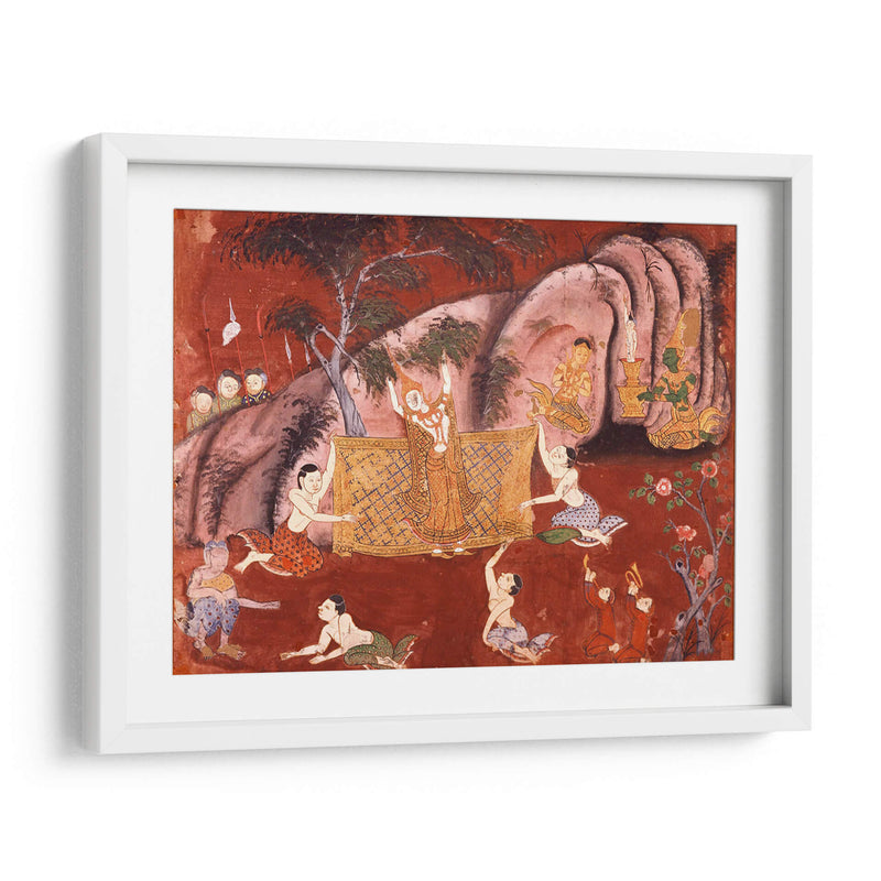 La vida de Buda | Cuadro decorativo de Canvas Lab