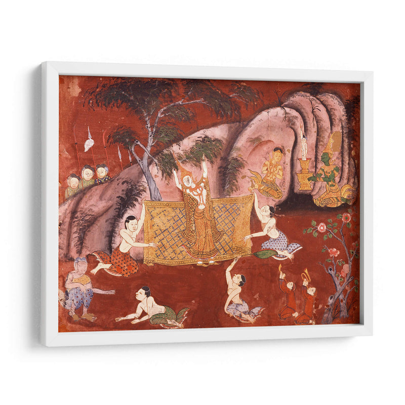 La vida de Buda | Cuadro decorativo de Canvas Lab