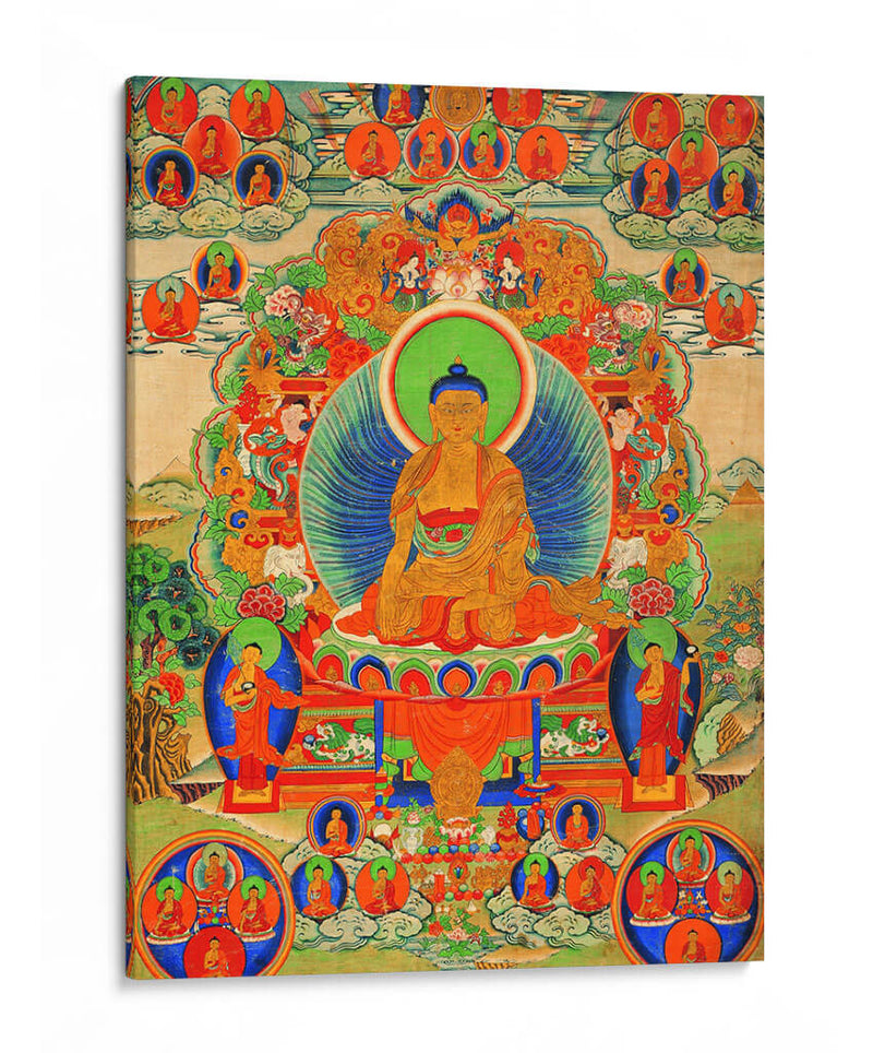 Treinta y cinco budas Tathagata | Cuadro decorativo de Canvas Lab
