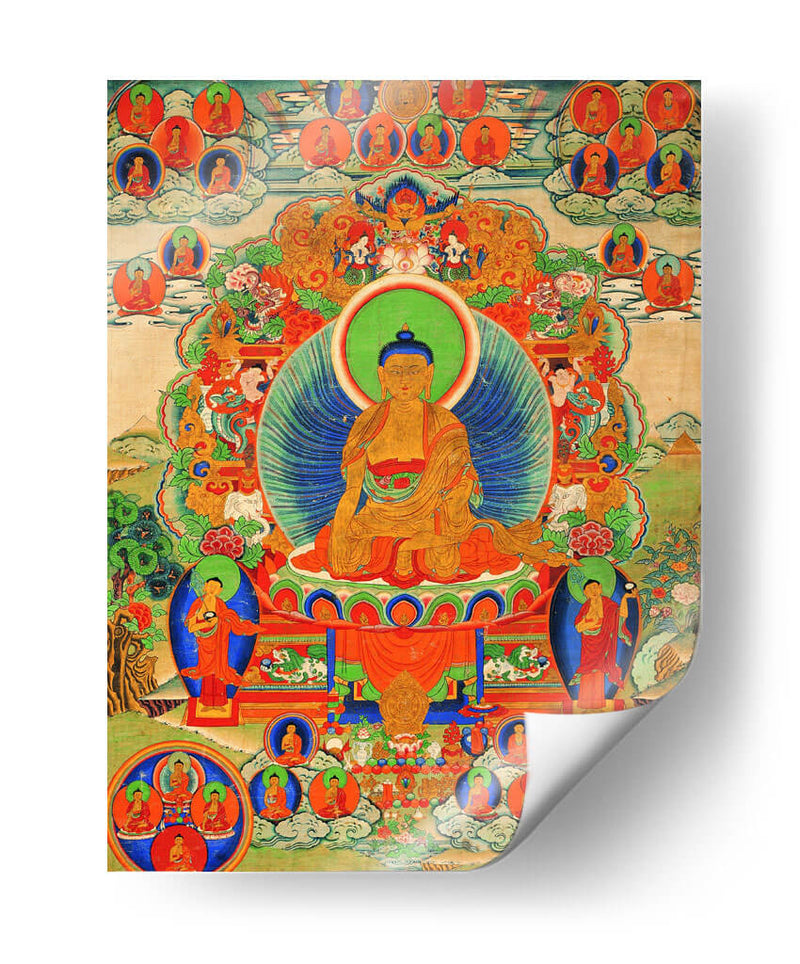 Treinta y cinco budas Tathagata | Cuadro decorativo de Canvas Lab