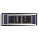 Canon budista del dragón tibetano (hojas de papel azul) | Cuadro decorativo de Canvas Lab