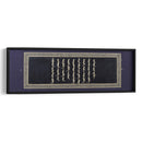 Canon budista del dragón tibetano (hojas de papel azul) | Cuadro decorativo de Canvas Lab