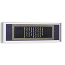 Canon budista del dragón tibetano (hojas de papel azul) | Cuadro decorativo de Canvas Lab