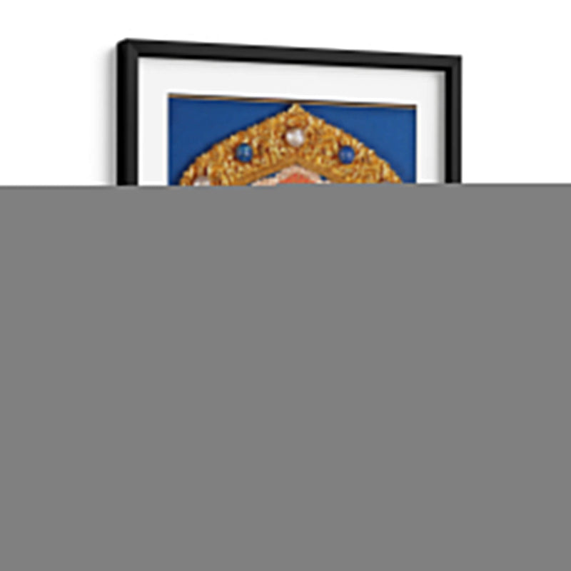 Canon budista del dragón tibetano (Imágenes de figuras sagradas budistas-Vajrapāni) | Cuadro decorativo de Canvas Lab