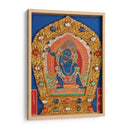 Canon budista del dragón tibetano (Imágenes de figuras sagradas budistas-Vajrapāni) | Cuadro decorativo de Canvas Lab