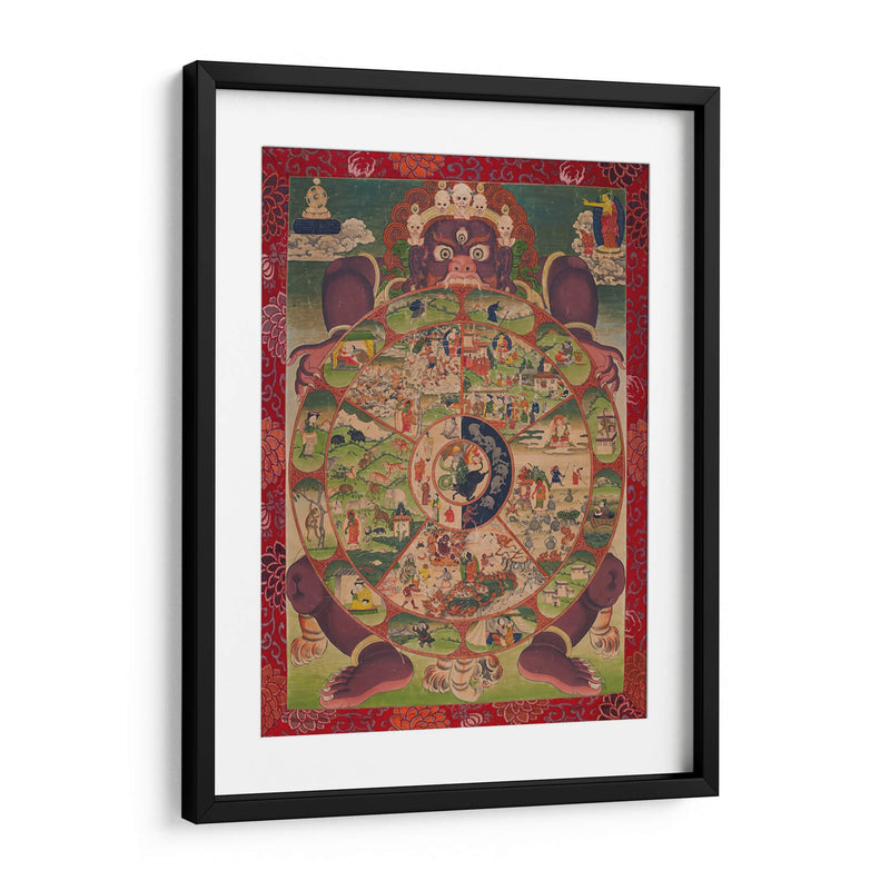 Rueda de la existencia | Cuadro decorativo de Canvas Lab