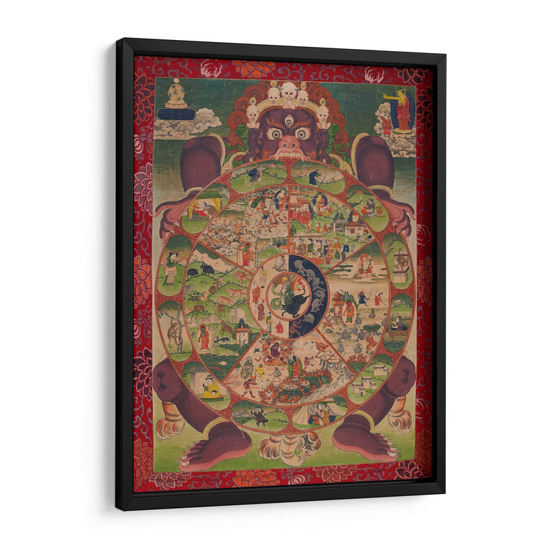 Rueda de la existencia | Cuadro decorativo de Canvas Lab