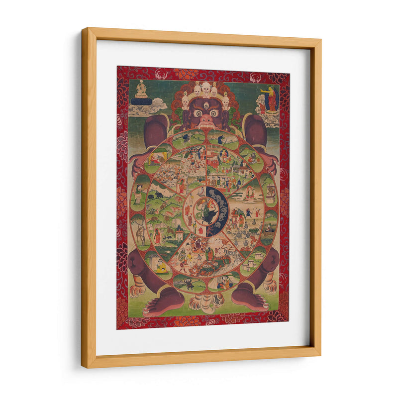 Rueda de la existencia | Cuadro decorativo de Canvas Lab