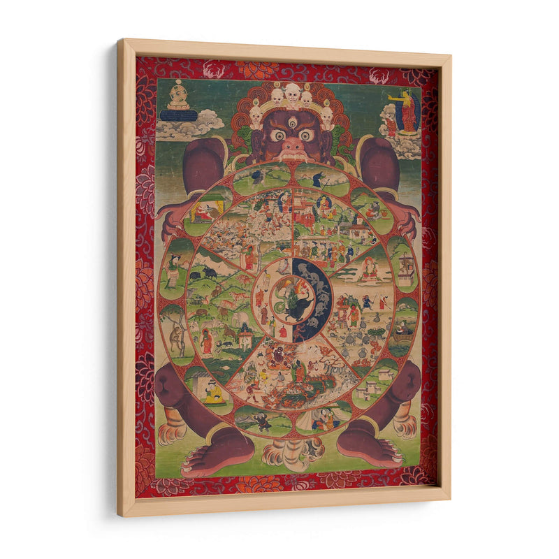 Rueda de la existencia | Cuadro decorativo de Canvas Lab