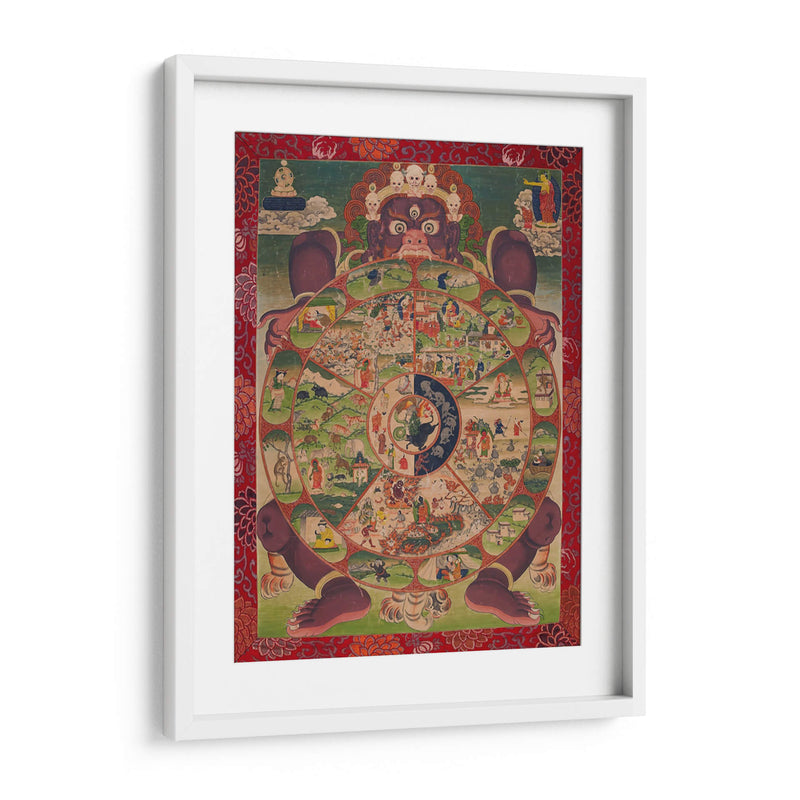 Rueda de la existencia | Cuadro decorativo de Canvas Lab