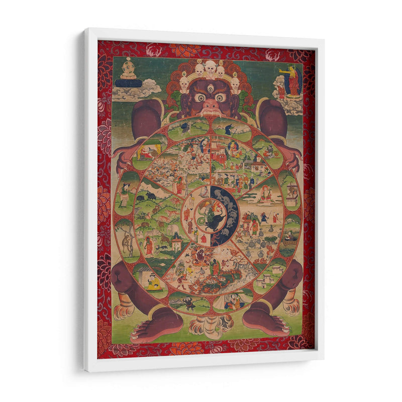 Rueda de la existencia | Cuadro decorativo de Canvas Lab