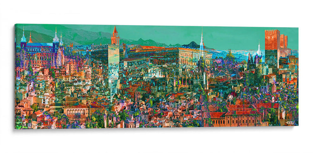 España a color | Cuadro decorativo de Canvas Lab