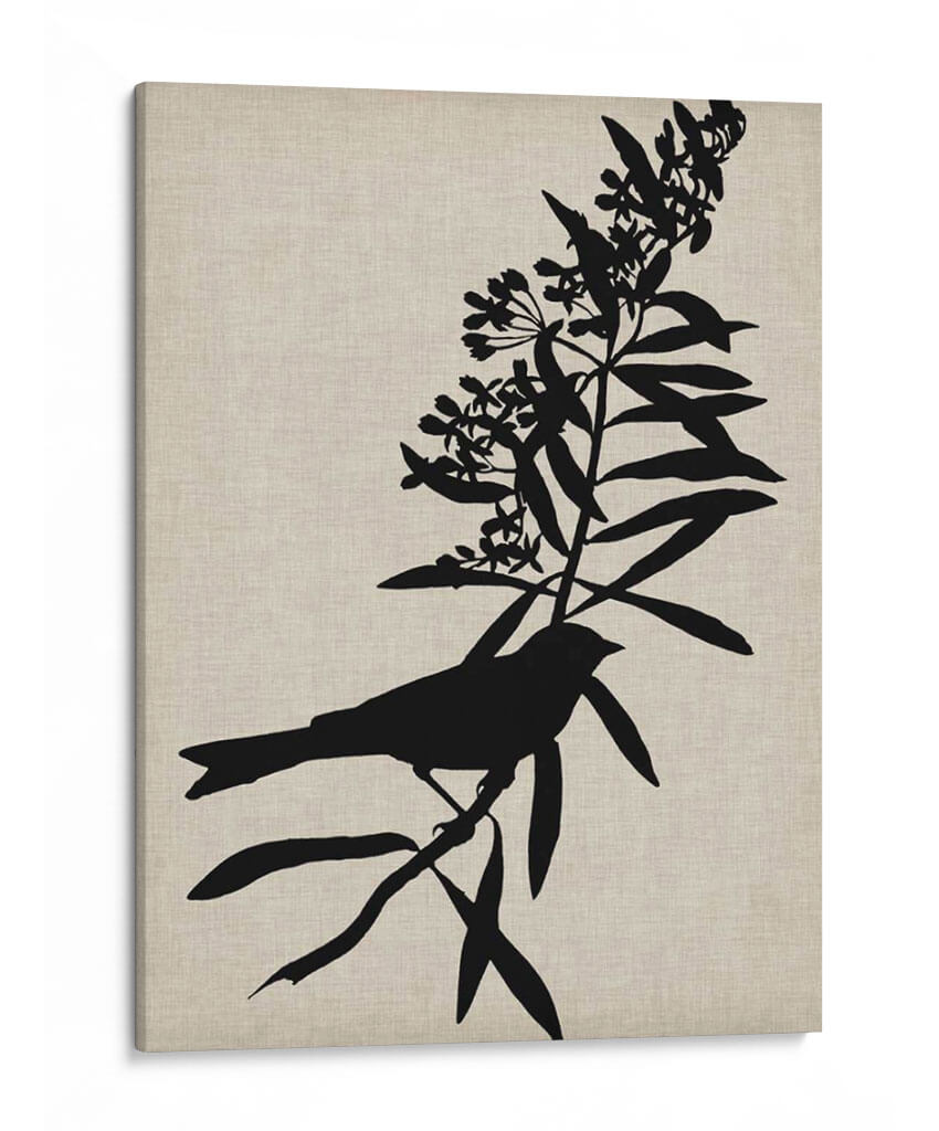 Audubon Silhouette I - Vision Studio | Cuadro decorativo de Canvas Lab