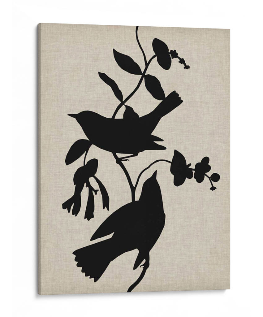 Audubon Silhouette Iv - Vision Studio | Cuadro decorativo de Canvas Lab