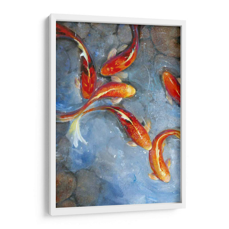 Elegante Koi Ii - Tim OToole | Cuadro decorativo de Canvas Lab