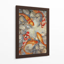 Vibrante Koi I - Tim OToole | Cuadro decorativo de Canvas Lab
