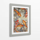 Vibrante Koi I - Tim OToole | Cuadro decorativo de Canvas Lab