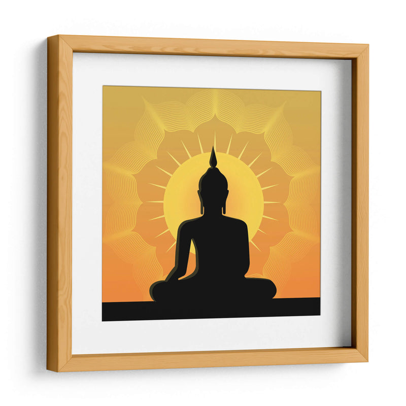 Meditación amarilla | Cuadro decorativo de Canvas Lab